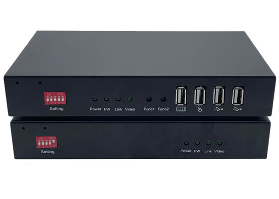 10 km HDMI 1.4 Kvm Usb extensor de fibra óptica