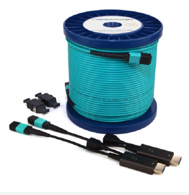 HDCP V2.3 MPO HDMI Suporte de cabo de fibra óptica para HDR Dolby Vision Suporte EDID
