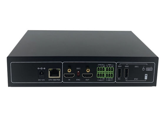 Decodificador KVM multi-ecrã HD máquina todo-em-um Switch KVM baseado em IP
