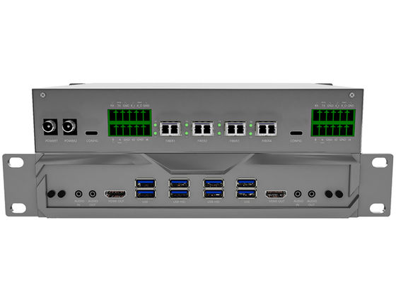 Switch Matriz KVM de Fibra Modular com Baixíssima Latência e Suporte a Video Wall para Salas de Controle