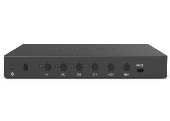 Definição video máxima do quadrilátero 4x1 Multiviewer 1920×1080P 60Hz de HDMI