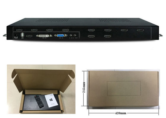 1 divisor da saída HDMI da entrada 9 com o controlador video da parede da função 1x9 HDMI da parede com 3x3