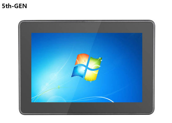 Computador industrial Fanless do écran sensível de RoHS Windows 10