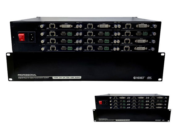 Vincan 4K ultra magro HDMI através do medidor Exender de HDBaseT 70 com 12 portos de saída de HDBaseT