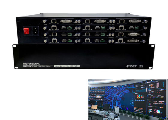 12 prolongamento Hdbaset do transmissor dos portos HDBT ao conversor 4k de Hdmi