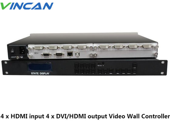 Controlador video da parede da tevê de HDMI 2x3 3x3 2x2 4k DIY, divisor video da parede 1x2