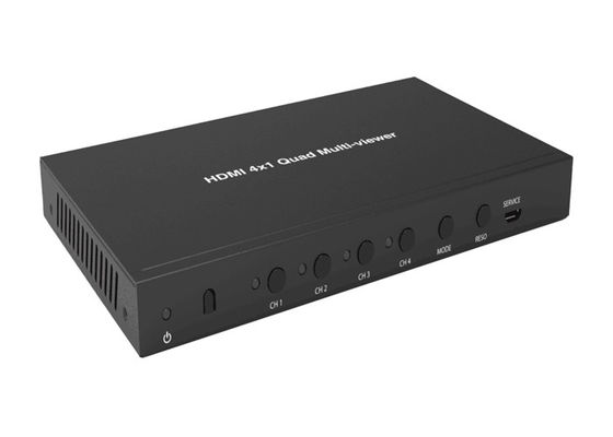 4 quadrilátero entrado Multiviewer de Hdmi 4K com saída 1XHDMI e saída 1XVGA