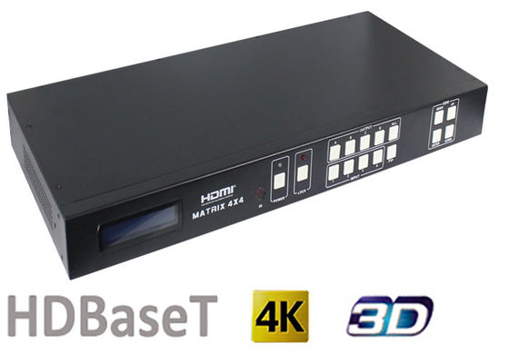 70 medidores e 100 de 4x4 HDMI medidores de agulheiro da matriz com porto de saída de HDBaseT
