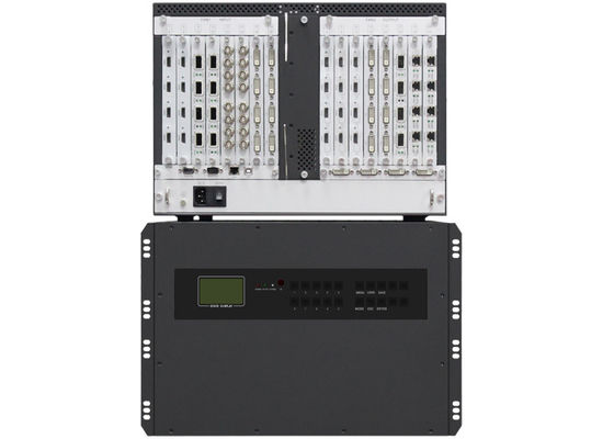 96 canais de entrada e saída controlador de parede de vídeo 3x3 Rgb / Yuv444 / Yuv422 / Yuv420