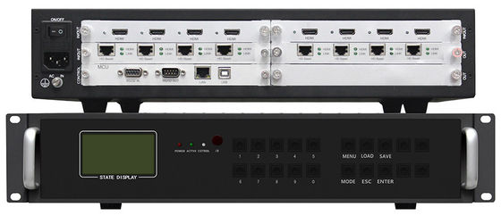 Fornecedor de alimentação AC100-240v Controlador de display multi-TV HDMI / VGA / Av / Ypbpr / entrada USB