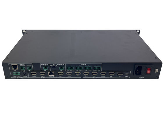 Comutador de apresentação UHD sem fio com controle multiview
