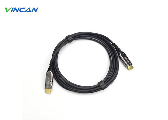 Cable de fibra HDMI profissional 4K Transmissão de alta velocidade, sem interferência