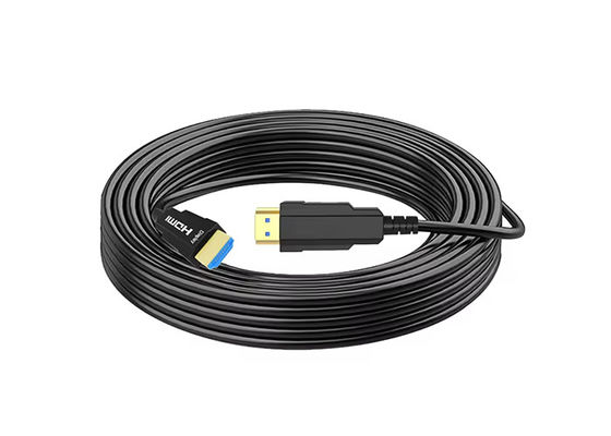 Cabo de fibra óptica HDMI de longa distância Transmissão de vídeo 4K/8K