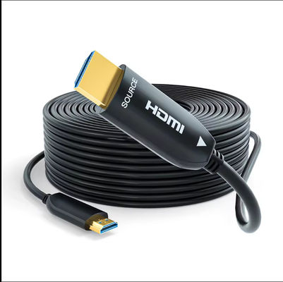 Cable de fibra óptica HDMI ultra-alta velocidade   4K / 8K vídeo, 3D, suporte HDR