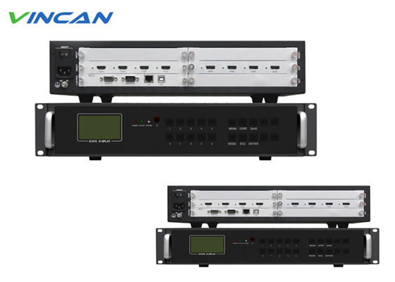 RS232 TCP/IP HDMI Video Wall Controller concebido para sistemas de exibição de tela múltipla