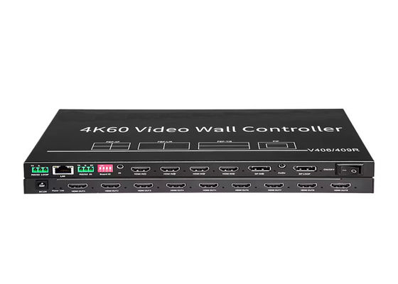 Controlador de parede de vídeo HDMI de alto desempenho para monitores multiescreen sem conexão