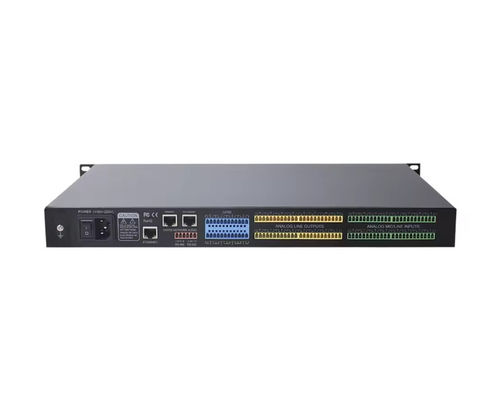 1.2ms Latência Controlador de Áudio Dante Transforme a sua experiência de controle de áudio