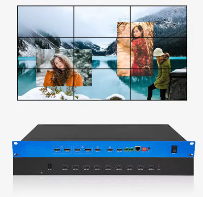 4k60 HDMI Matrix Switcher 3x3 3x4 3x5 3x6 Processador de vídeo Processador de parede de vídeo