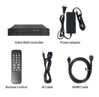 Fontes de sinal IP Controlador de parede de vídeo para 365 X 7 X 24 horas de integração de tempo de trabalho
