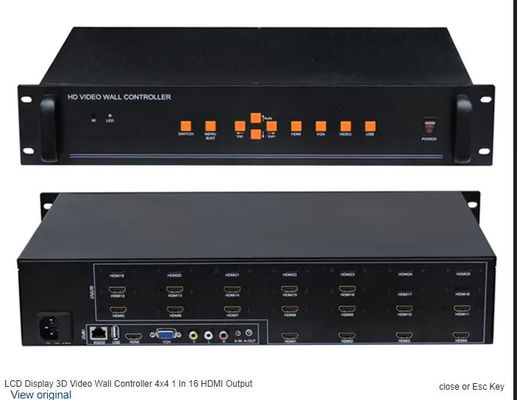 Controlador de parede de vídeo LCD