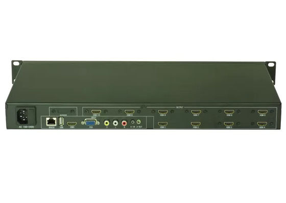 Controlador de parede de vídeo LCD de processamento em tempo real 4K - parede de vídeo 4x4