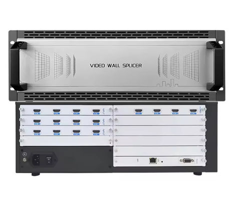 Profissional Full 4K30hz 16 Channel HDMI Video Wall Controller 12 In 4 Out LED LCD Video Wall Processor
