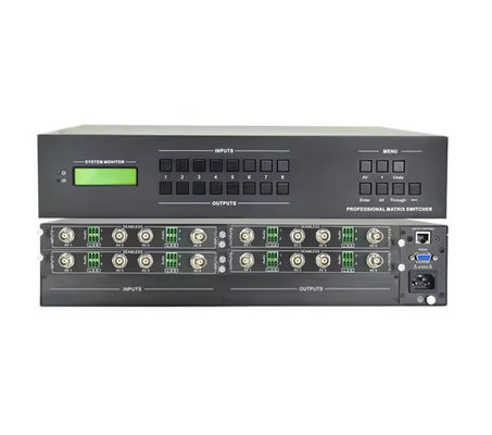 Switcher de Matriz de Vídeo OEM ODM para resolução de saída de até 4Kx2k 60Hz