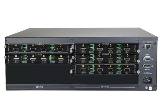 1080P Seamless 4K HDMI Matrix Switcher com gerenciamento e controle EDID