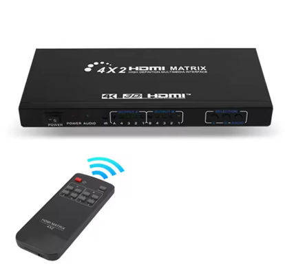 Alta Resolução HDMI Matrix Switcher HDCP2.2 Suporte e 4Kx2k 60Hz