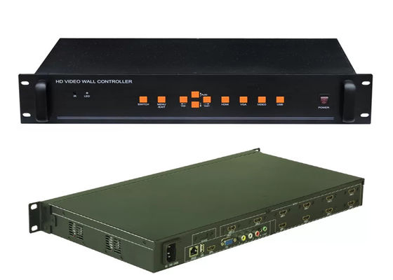 Controlador de parede de vídeo LCD com entradas HDMI, DVI e DisplayPort