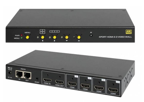 Controlador de parede de vídeo HDMI de tela múltipla - Suporte de layout e configuração flexíveis