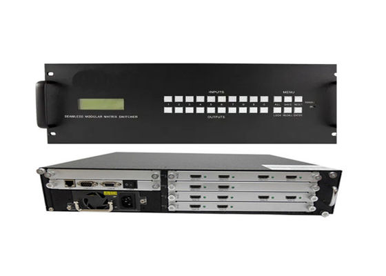 Controlador de parede de vídeo dinâmico modular - Compatibilidade multi-fonte e visuais impressionantes