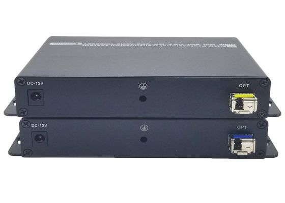 Extensor de vídeo 4K 60Hz HD e 2,25Gbps Largura de banda 20 KM Upgrade sua transmissão de vídeo