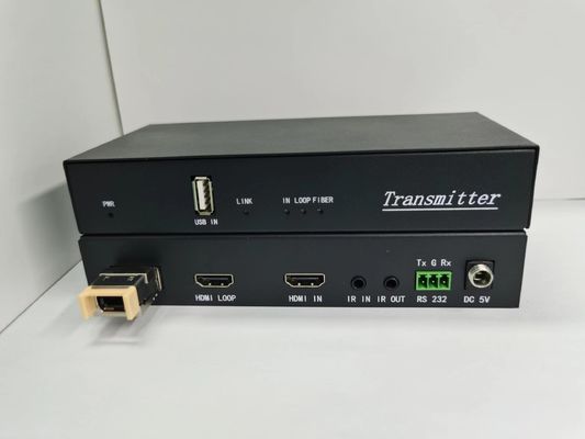 4K 60Hz 18Gbps HDMI cabo de fibra óptica com entrada/saída IR, MPO HDMI cabo óptico para transmissão de longa distância