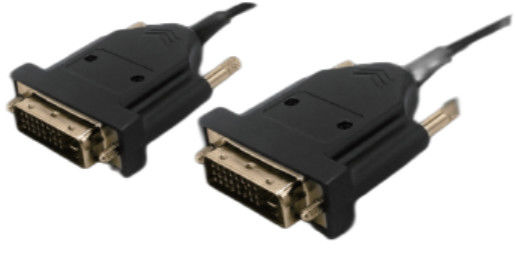 MPO FIBER CABLE DVI ¢ Conversor de fibra DVI de alto desempenho, 4K@30Hz, 10,2Gbps