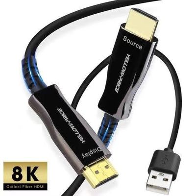Resolução 4K HDMI cabo de fibra óptica Compatível com HDMI 2.0 Perda de sinal zero