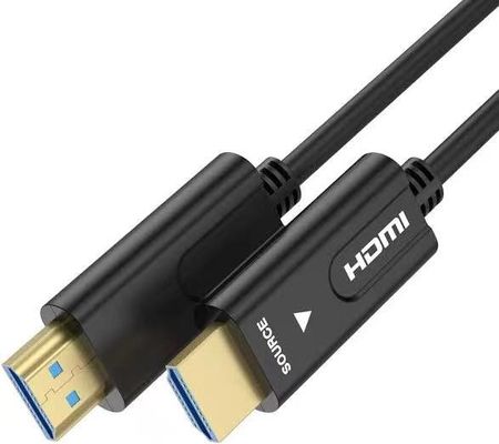 "High-Speed HDMI 2.0 Fiber Optic Cable - 4K@60Hz, 18Gbps Suporte Ultra HD