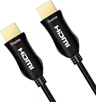 Slim Design HDMI Fibra Óptica Cable 4K / 8K Compatibilidade, zero perda de sinal
