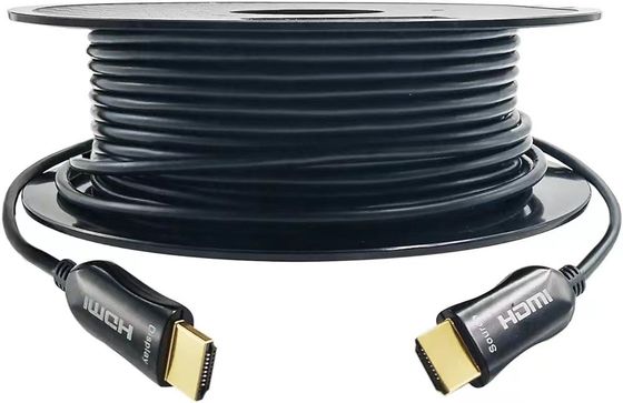 Alto desempenho Áudio e Vídeo HDMI Fibra Óptica até 4K 10m 50m