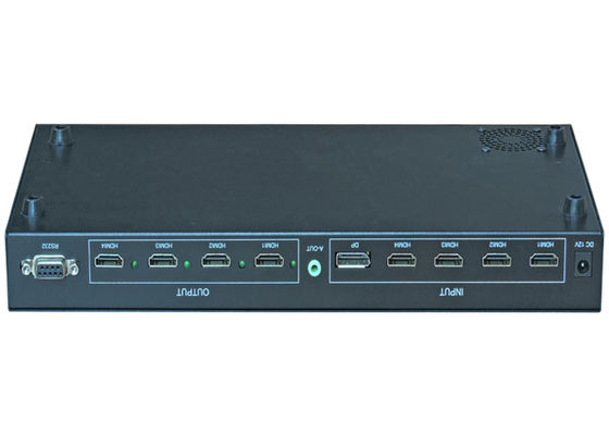 Comutador de Matriz de Vídeo com 8 portas de entrada HDMI e tipo 8x8