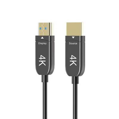 Cabos de fibra óptica HDMI de alta velocidade - largura de banda de 48 Gbps para jogos e cinema em casa
