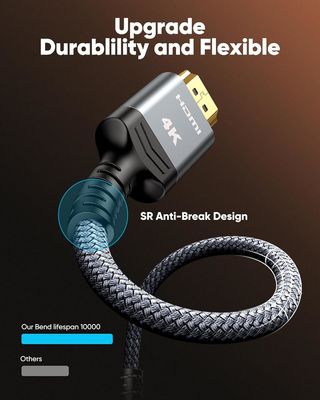 4K 60Hz HDMI cabo de fibra óptica - Transmissão HDMI de longa distância