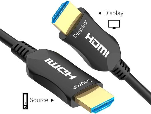 Cable de fibra óptica HDMI 4K Distância longa, sem perda de sinal, Suporte Ultra HD 60Hz