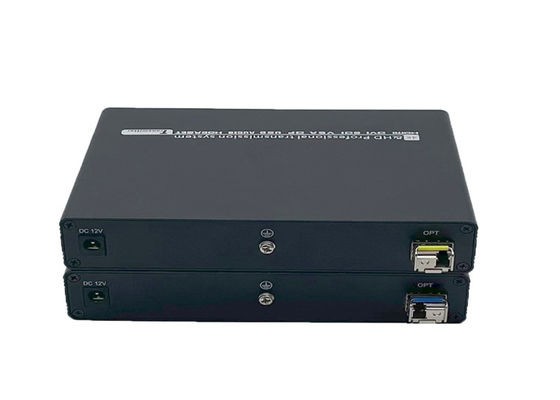 DVI Over Fiber Extender. Vídeo estável e de alta definição para AV e segurança.