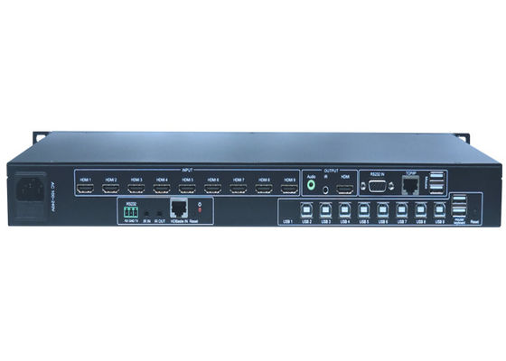 8X1 4k 60Hz HDMI Multiviewer HDCP 2.2 HDBaseT 70 metros Portão de saída