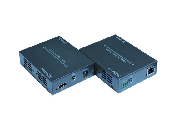 Transmissão de vídeo e áudio HDBaseT 4K60 UHD através de um único cabo Cat6/6A