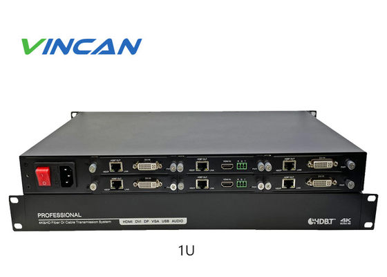4K Ultra HD HDMI HDBaseT Extender Transmissor de vídeo Receptor com 6 portas