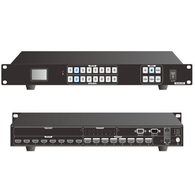 8x8 4k HDMI comutador de matriz extensor 8x4 HDMI comutador de matriz