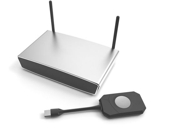 Adaptador Dongle de Tela HDMI sem Fio Dual HDMI 4K 1080P para Streaming Contínuo e Saída VGA