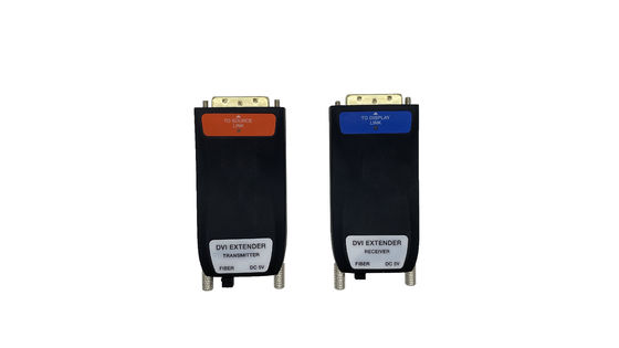Transmissor de fibra óptica MINI DVI - Transporte de vídeo HD compacto com latência zero